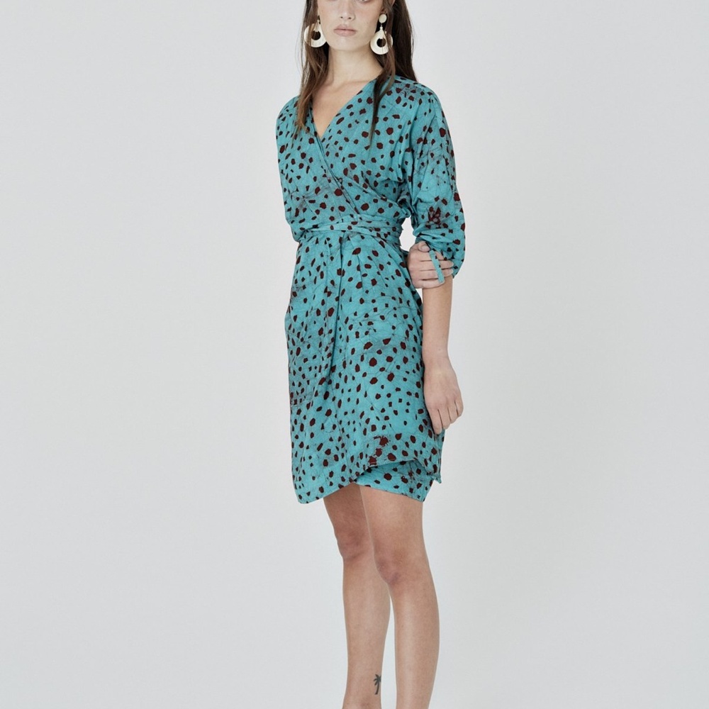 Osei Duro Shaya wrap dress . M